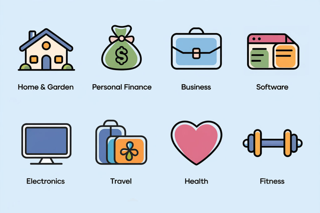 categories of posts on the website