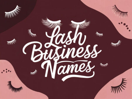 ideas of lash business names