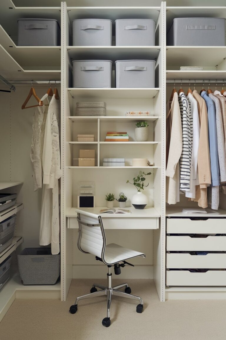 38 Closet Office Ideas for Your Small Space
