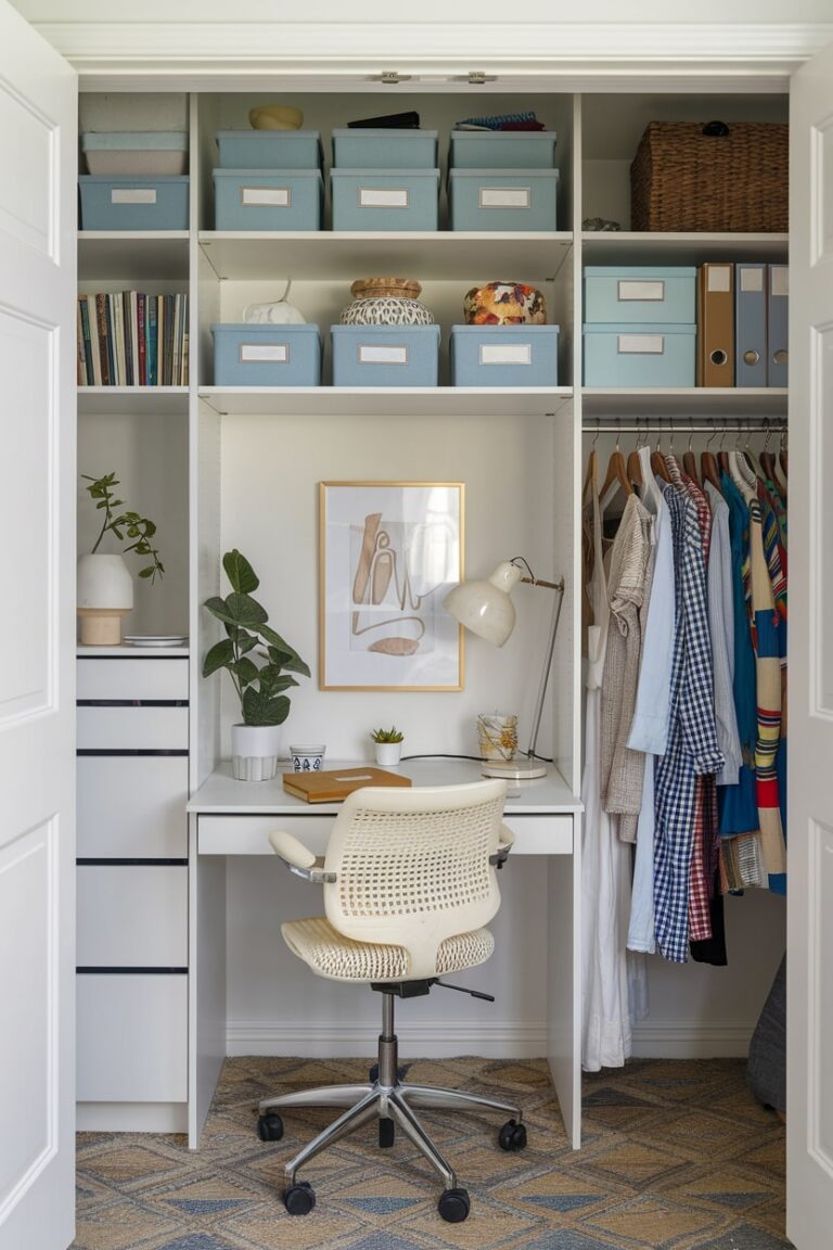 38 Closet Office Ideas for Your Small Space
