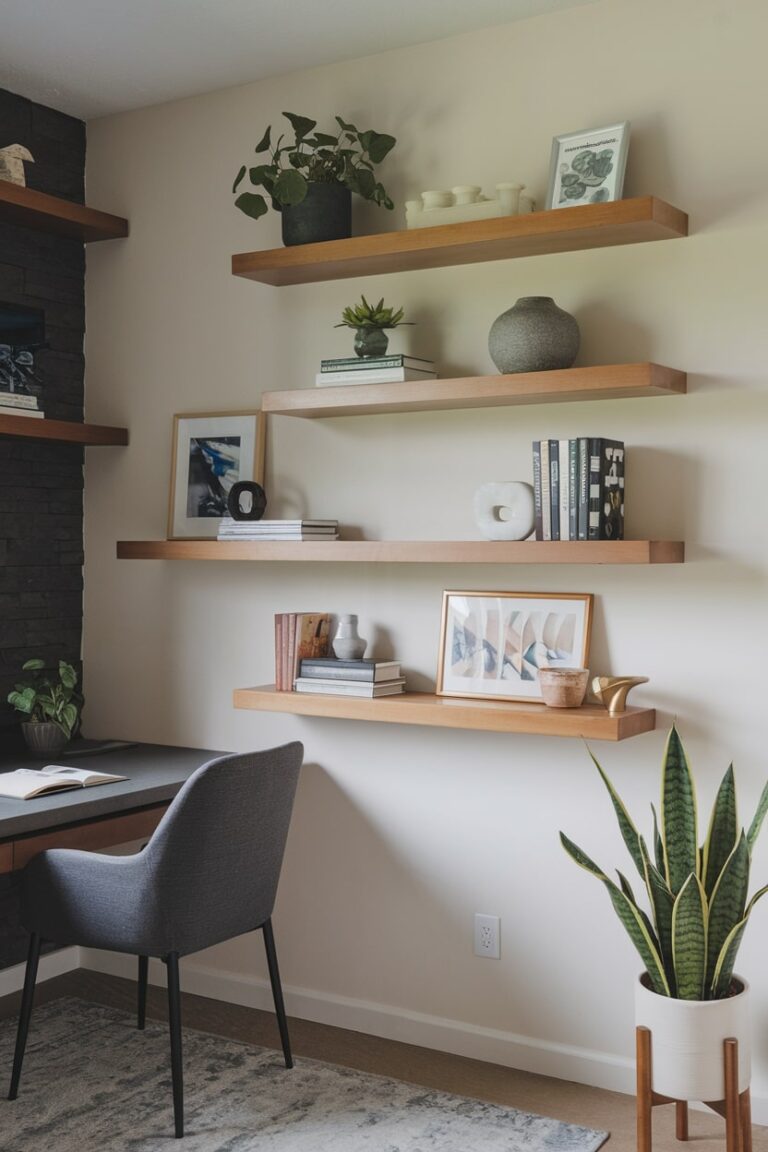 33 Home Office Shelving Ideas for Your Workspace
