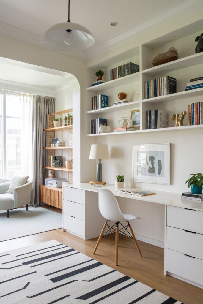 open concept study room