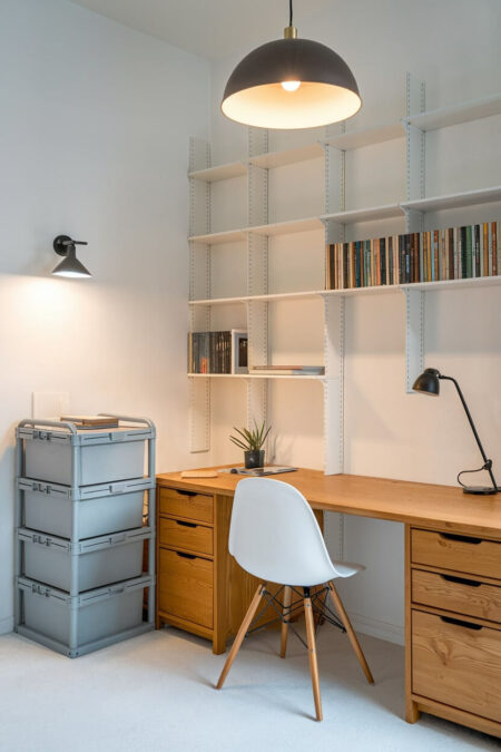 23 Scandinavian Home Office Ideas for a Fresh Look - Home Office Decor Ideas For Scandinavian Style Penthouse Apartment
