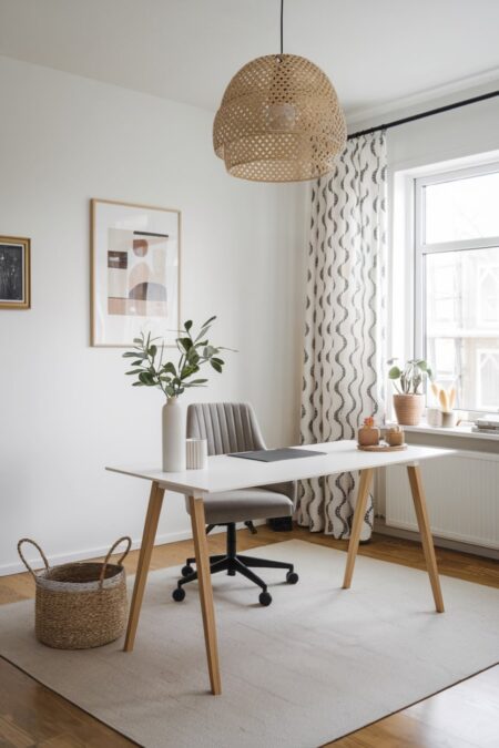 Picture of 23 Scandinavian Home Office Ideas for a Fresh Look