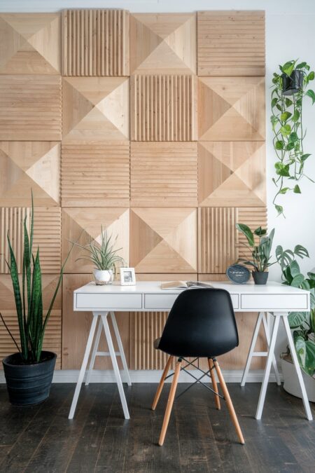 23 Scandinavian Home Office Ideas for a Fresh Look - Scandinavian Rustic Customer Service Office Interior Decor