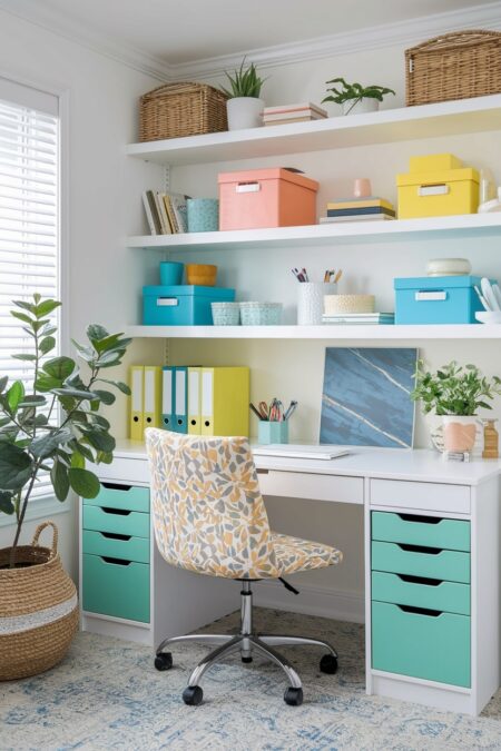 25 Spring Home Office Decor Ideas