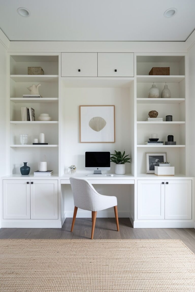 View of 26 Minimalist Home Office Ideas