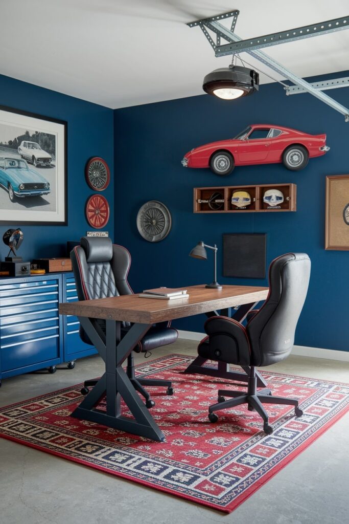 automotive garage office for men