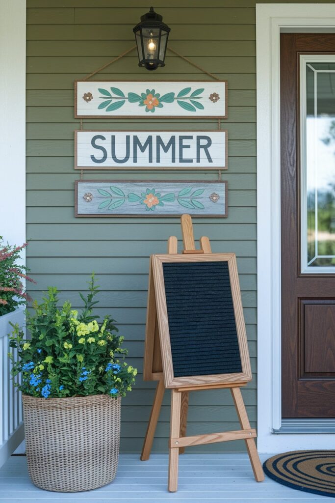 charming summer porch signs
