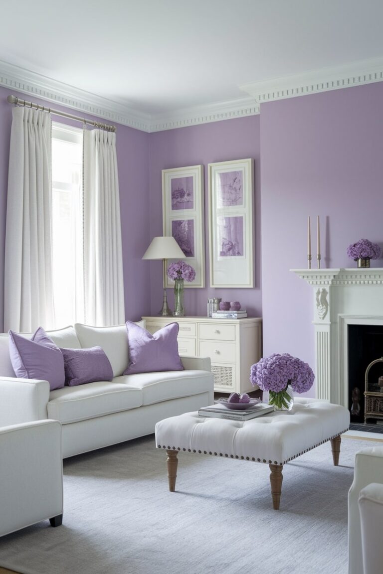 22 Purple Living Room Ideas for an Elegant and Sophisticated Space
