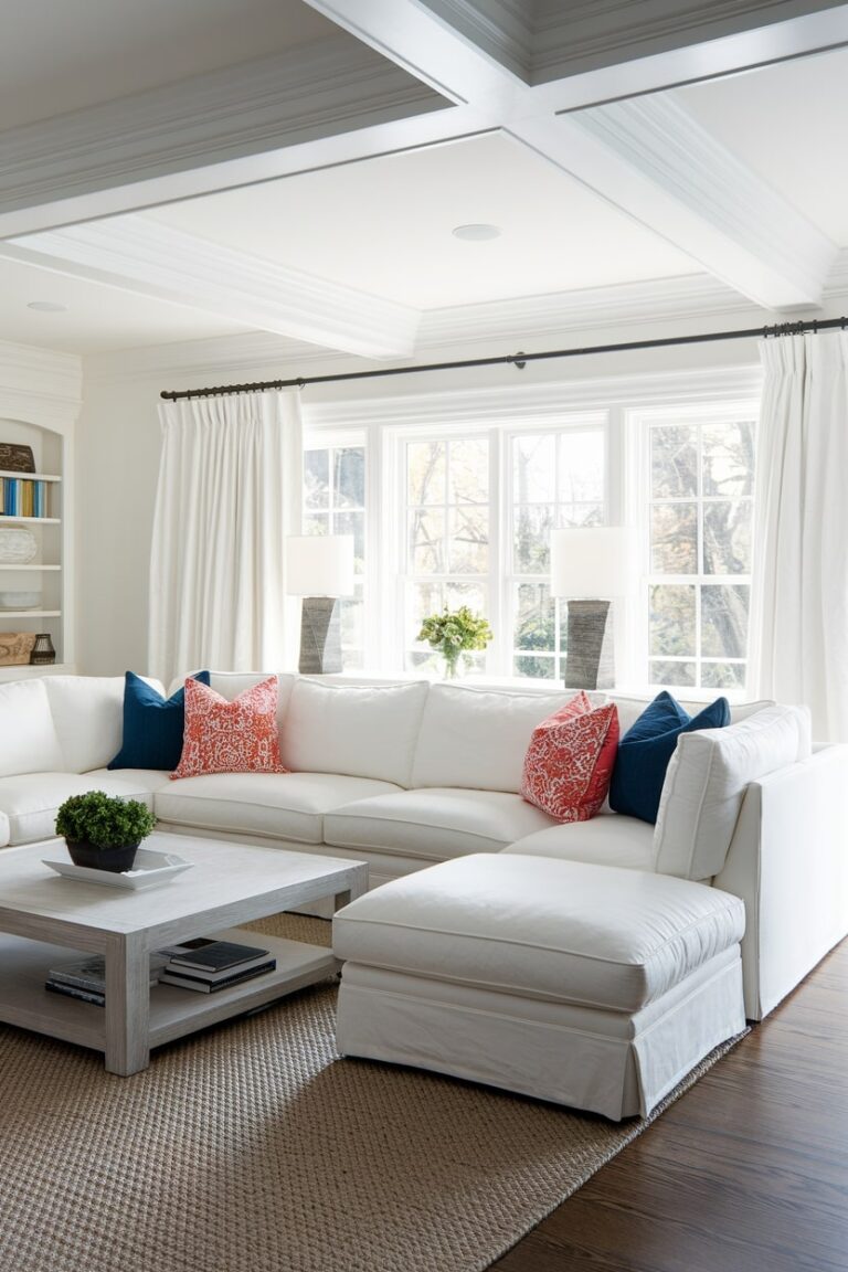 25 White Living Room Ideas for a Light Interior Design